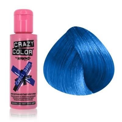 crazy color capri blue 100 ml colore semi permanente