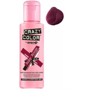 crazy color ruby rouge 100 ml colore semi permanente