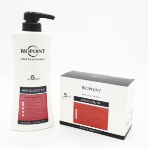 Biopoint KIT capelli anticaduta Shampoo 400 ml + Fiale 10X7ML offerta Bellezza Marketing